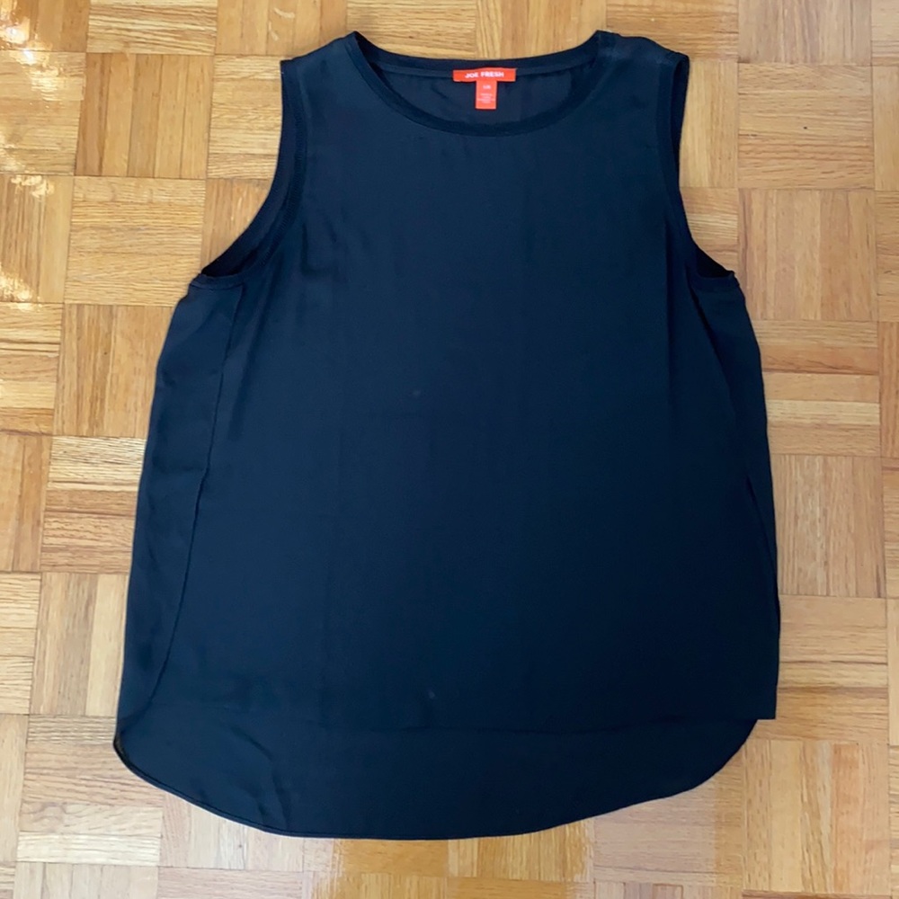 Black sheer tank